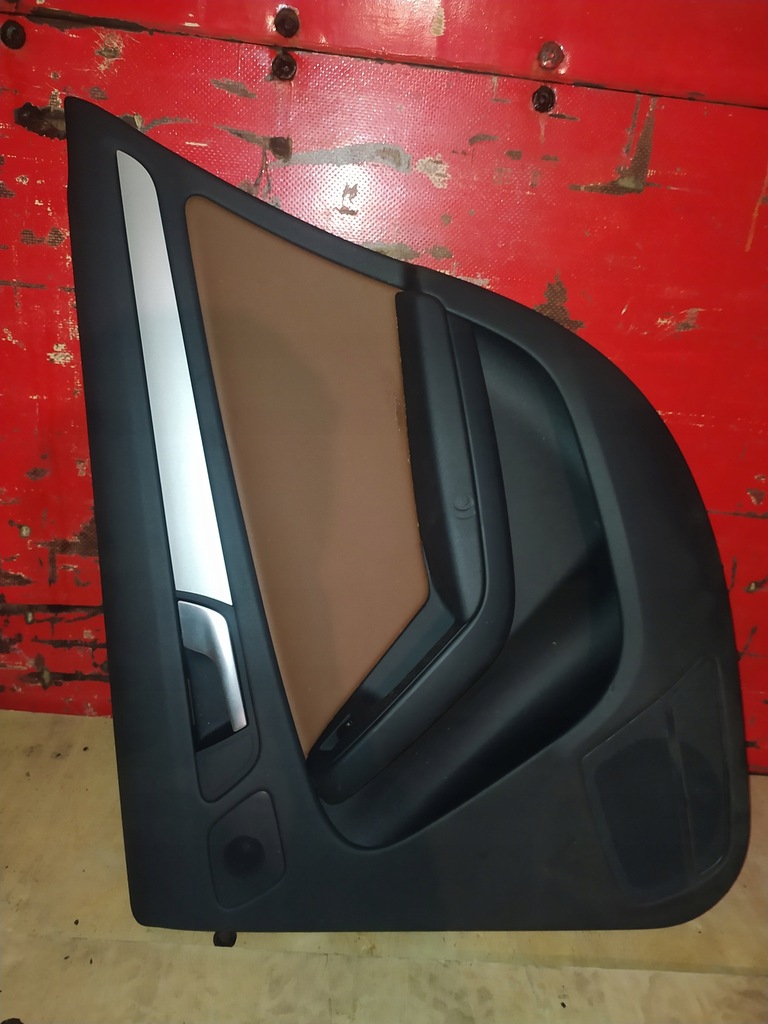 фото №4, Audi a4b8 обивка обшивки дверь комплект коричневые