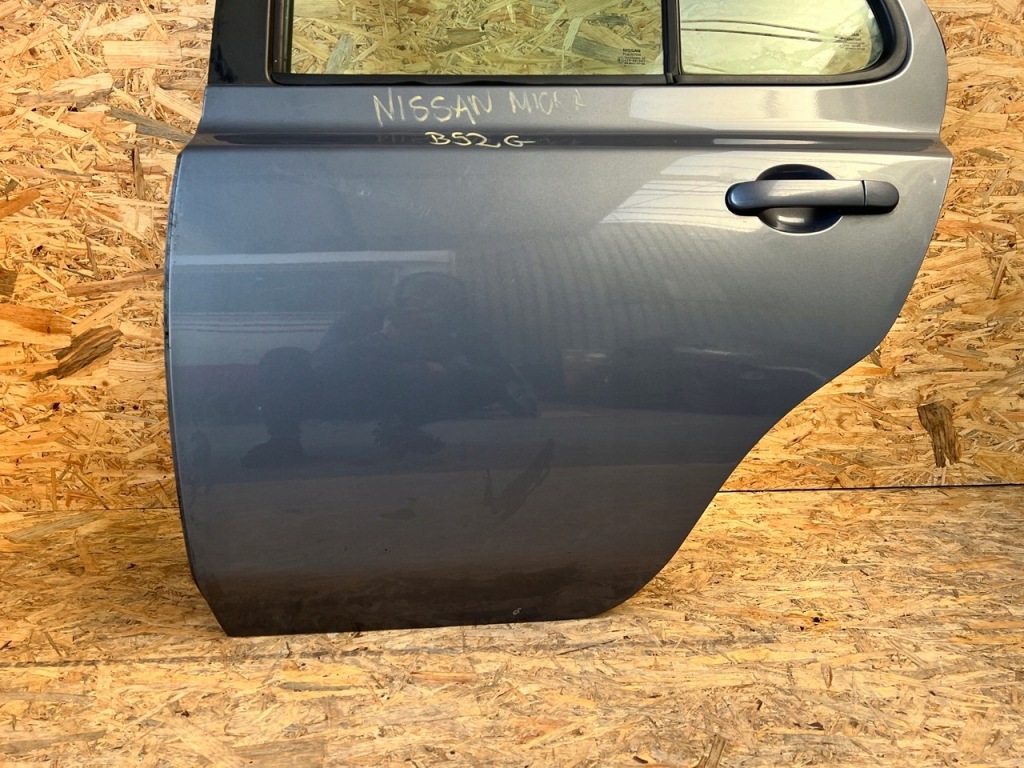 фото №6, Двері задні ліва лівий задня nissan micra k12 lift код лакофарбового покриття: b52g
