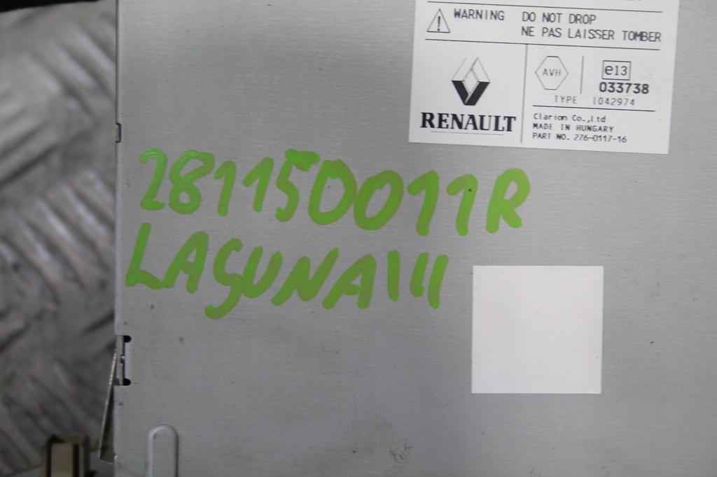 фото №6, Радіо navi дисплей laguna iii 3