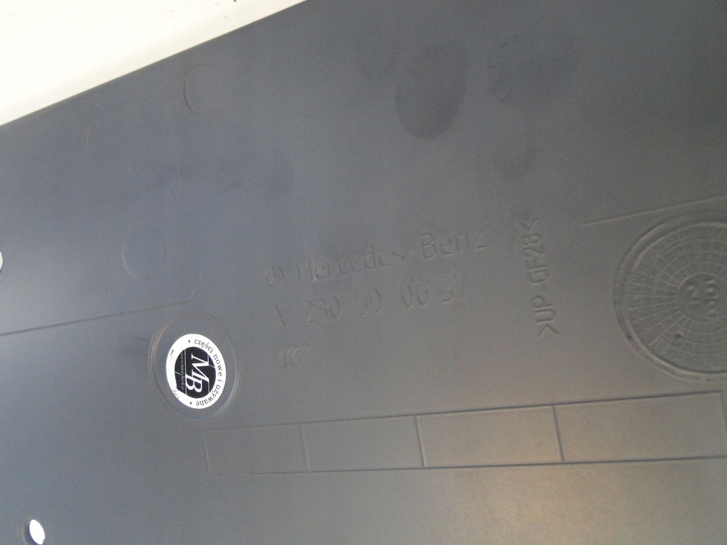 фото №11, Mercedes накладка europa na кришка задня багажника захист кришка багажника sl 230 r230