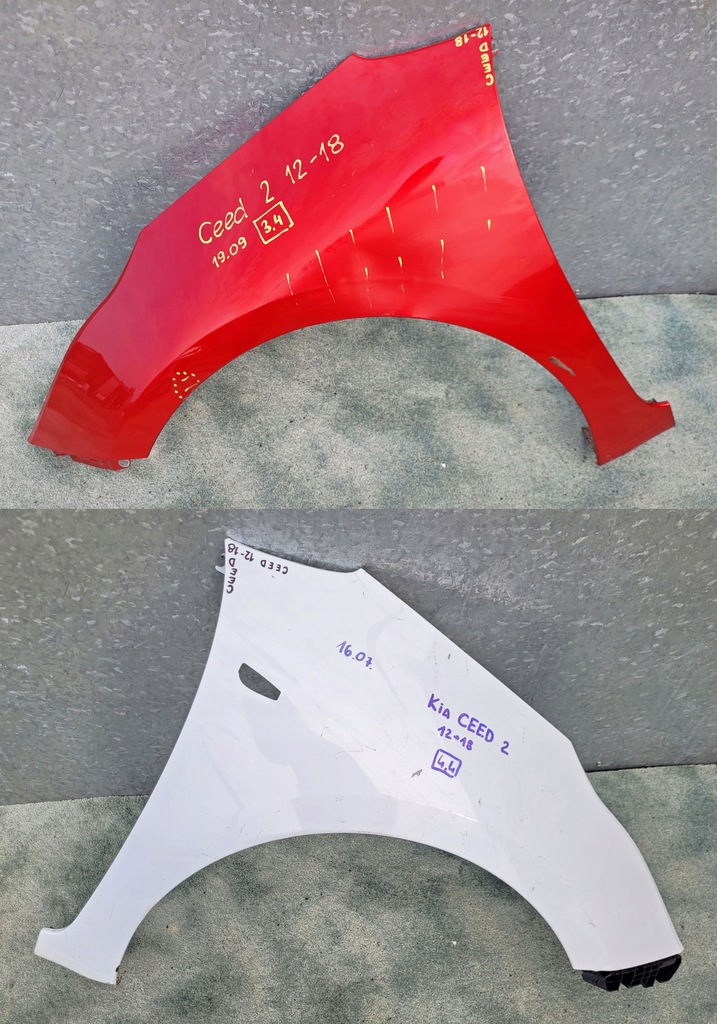 фото №1, Крила передній лівий / правий перед kia ceed 2 ii 2012-18