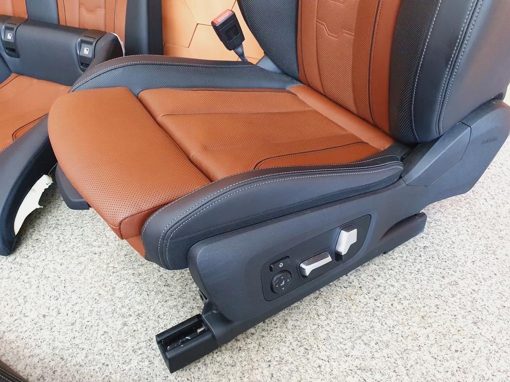 фото №11, Bmw 8 g15 сидіння тунель салон individual tartufo пам'ять вентиляція підігрів