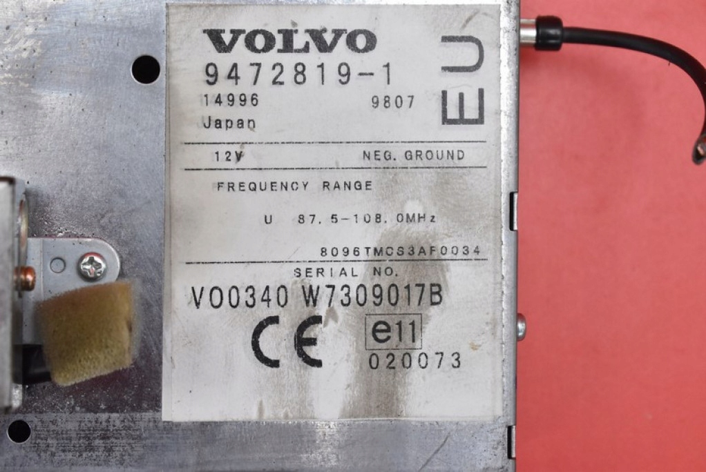 фото №7, Блок управления модуль gps 9472819-1 volvo xc70 1 i 96-00