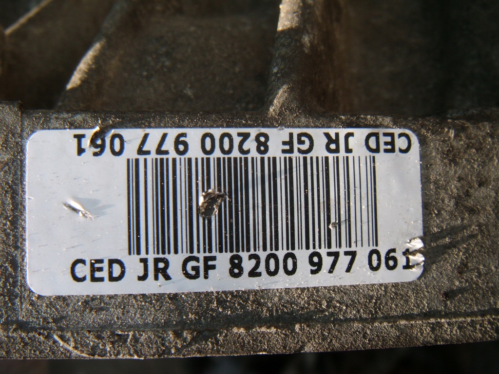 фото №8, Dacia dokker 12- 1.5dci коробка передач передач jr gf 8200977061