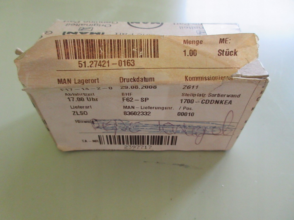 фото №7, Датчик давления man 51274210163