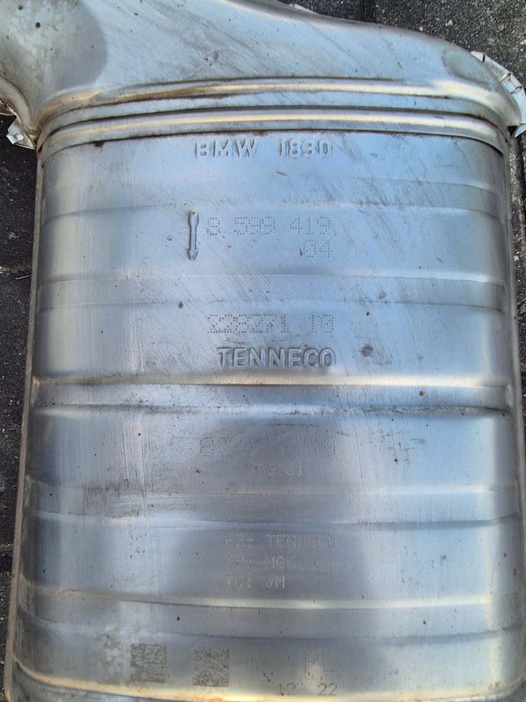 фото №9, Bmw 4 g26 420xd xdrive 23r гаситель выхлоп kompletny 8599420