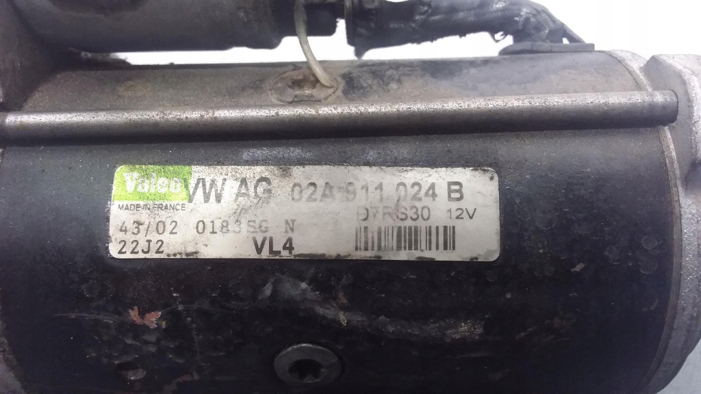 Seat toledo 2 1.9 tdi стартер стартер valeo 11 зубів 02a911024b в Україні
