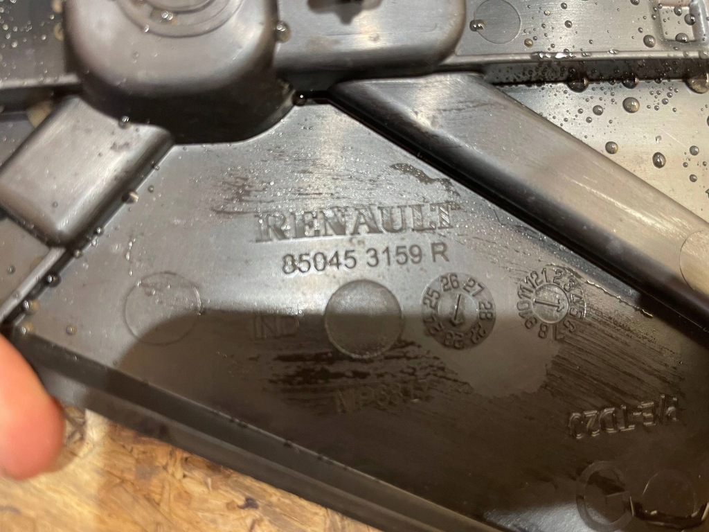 фото №8, Dacia dokker 12-21 напрямна кронштейн кронштейн бампера лівий задня задній