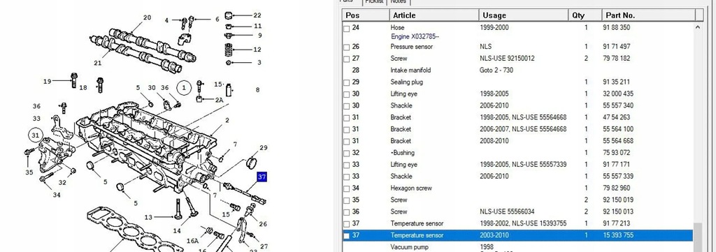 фото №6, Saab 9-5 2006 датчики температури оливи