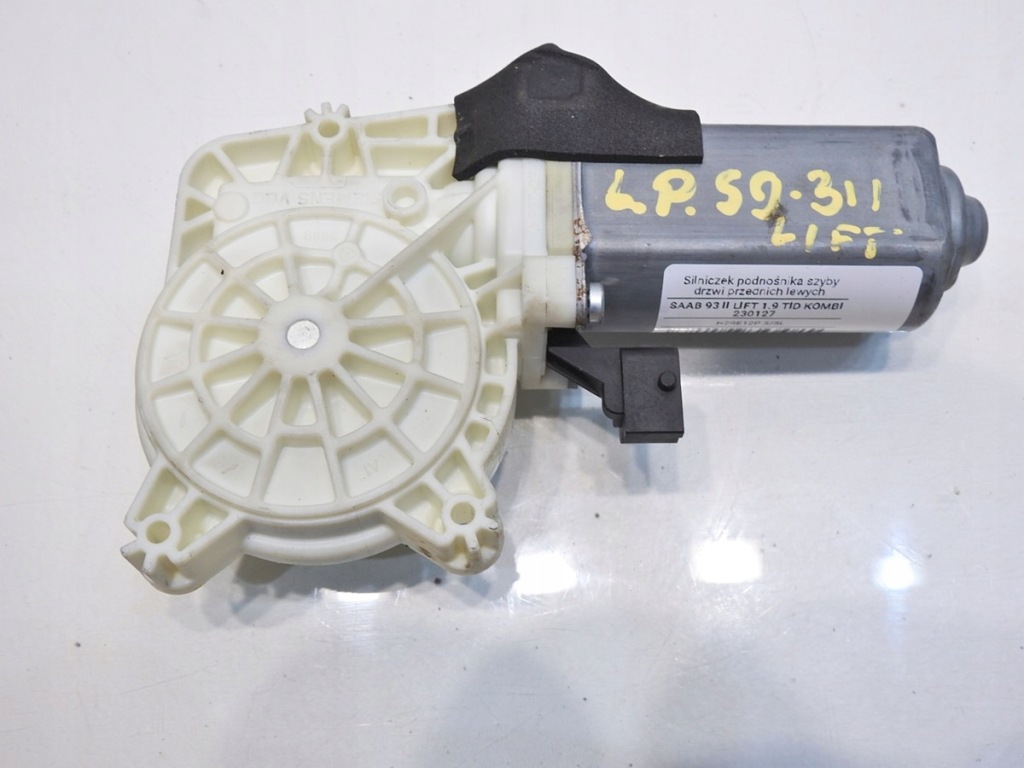 фото №5, Моторчик скло лівий перед saab 9-3 ii