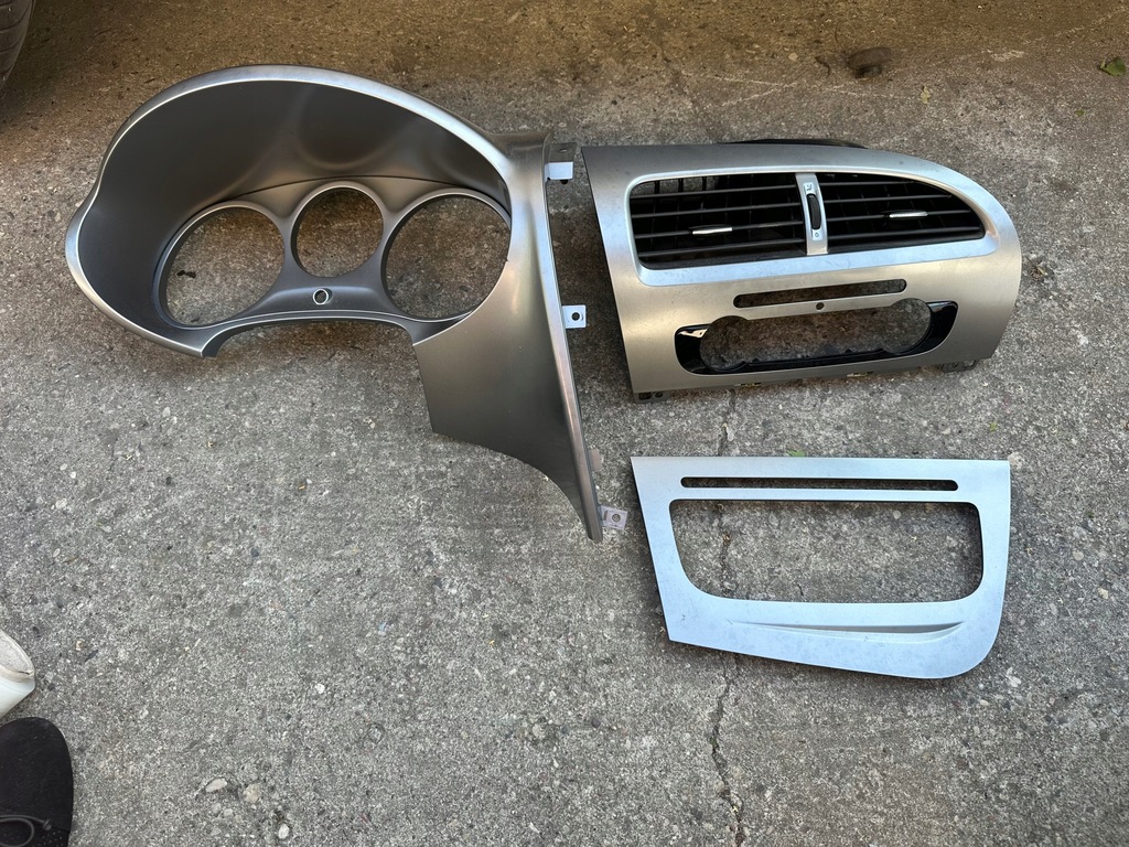 фото №1, Декори рамка спідометра радіо клімат-контроль корпус seat leon 2 ii lift dekor