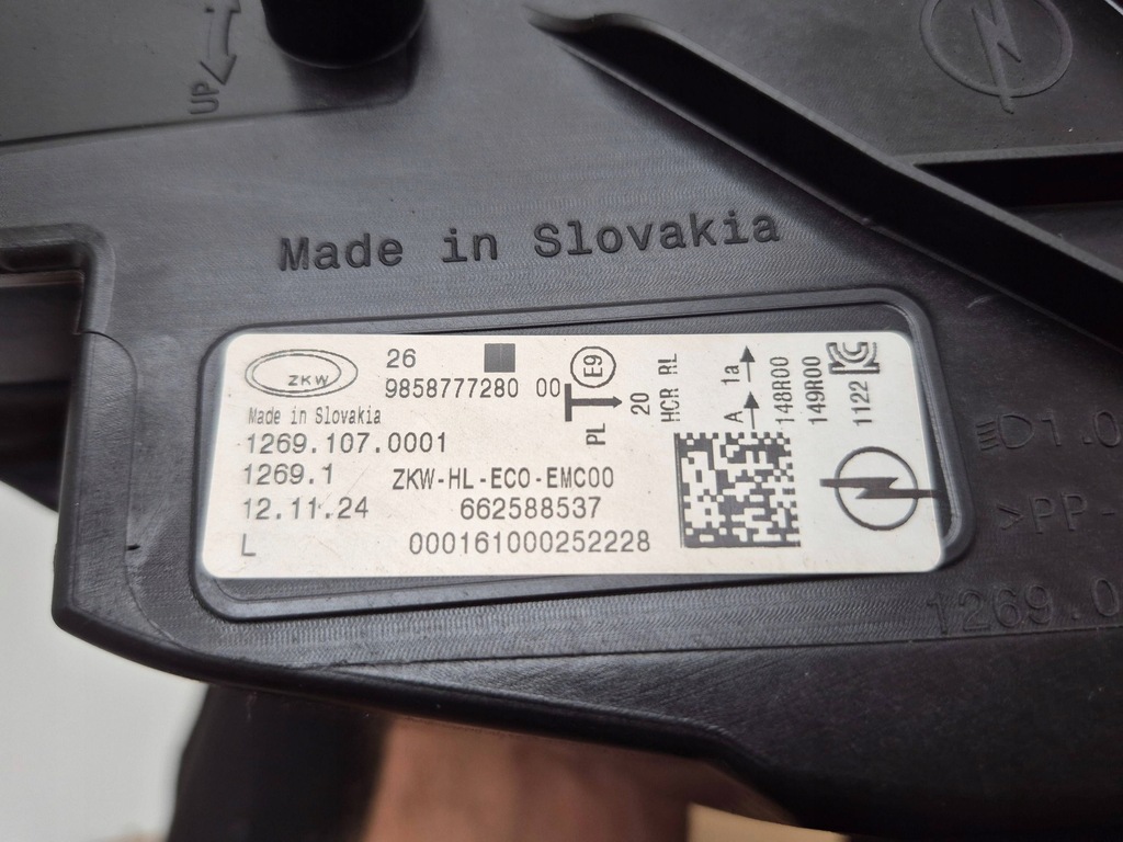 фото №6, Opel astra l лампа передняя левая led