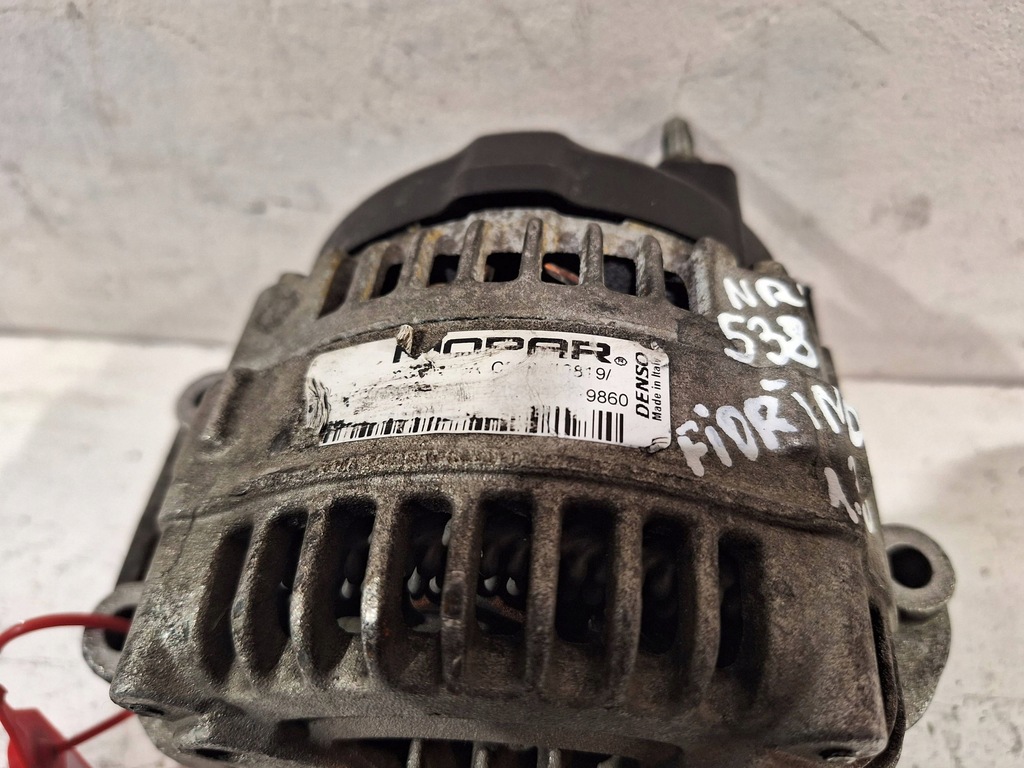 фото №7, Генератор fiat fiorino qubo 1.3 mjet euro 6 15-