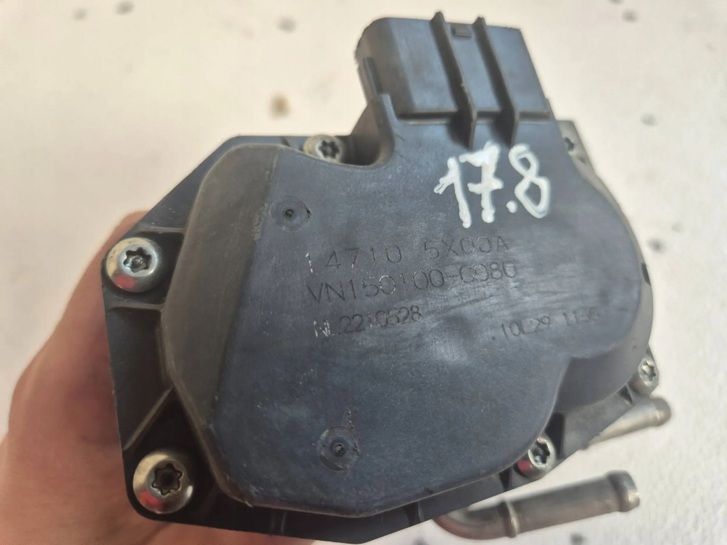 фото №5, Клапан egr 14710-5x00a nissan navara pathfinder 2.5 dci