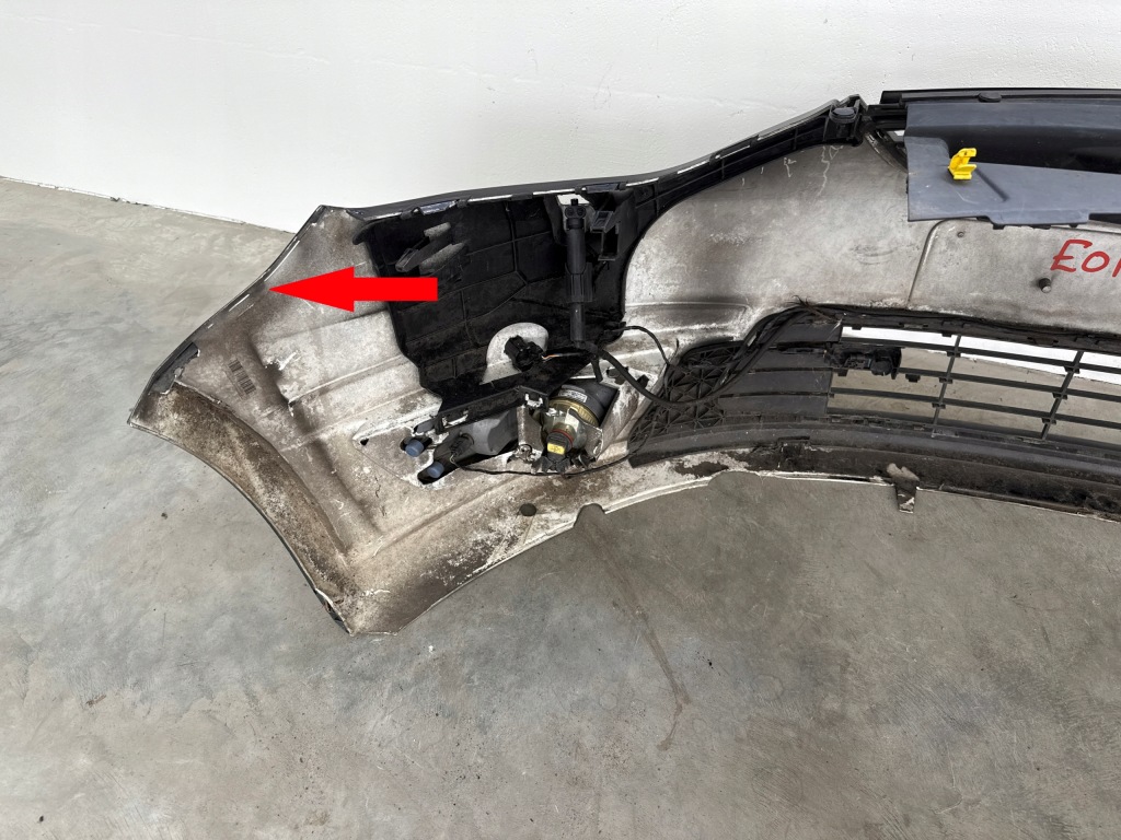 фото №8, Бампер перед передний ford galaxy mk2 ii lift ксенон омыватель pdc