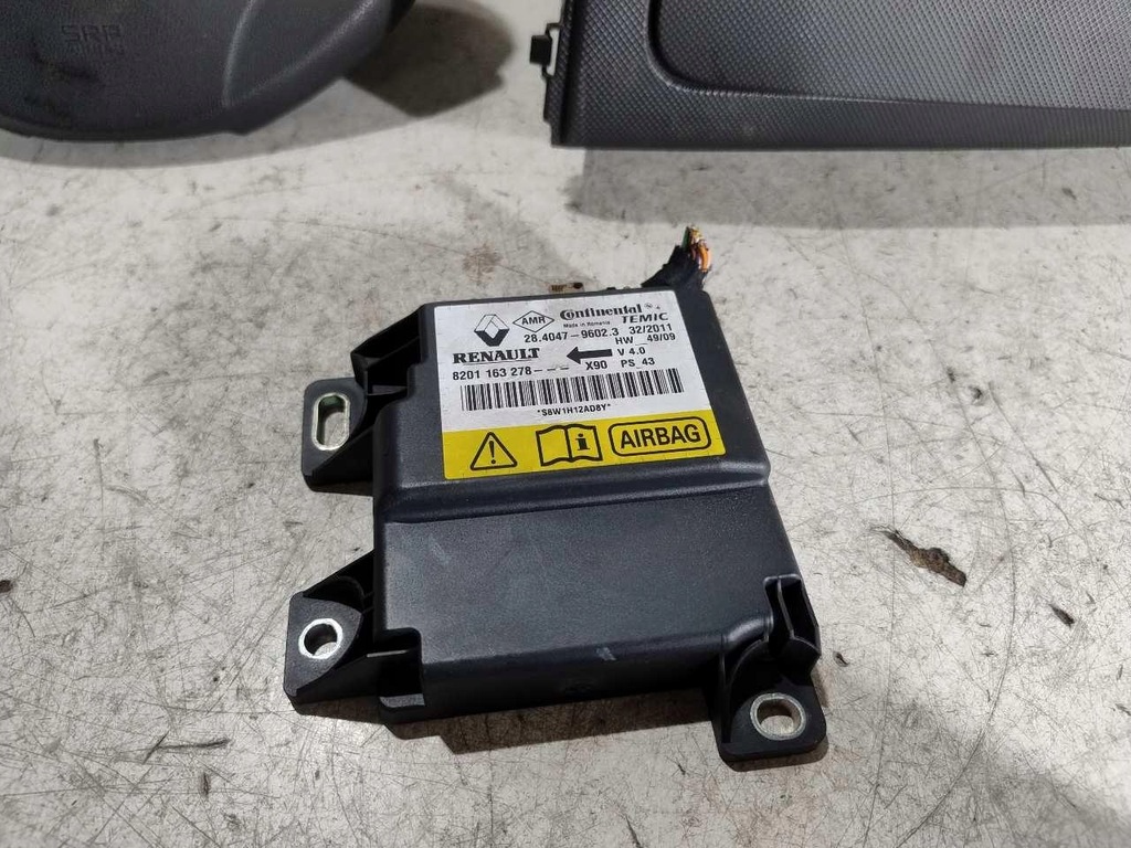 фото №5, Подушка безопасности подушка воздушная пассажира dacia sandero