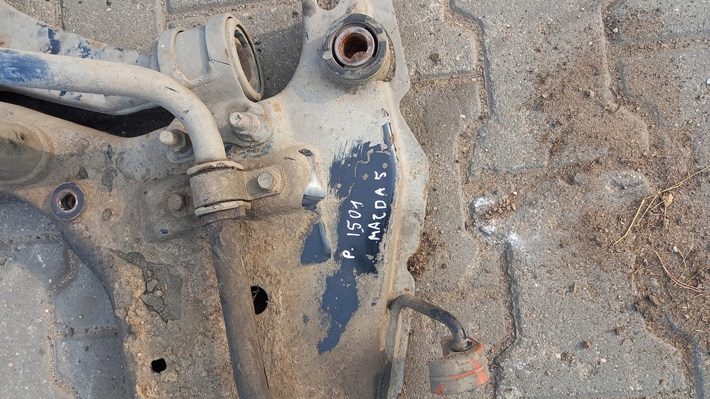 фото №4, Підрамник перед mazda 5 van 2.0cd 06r