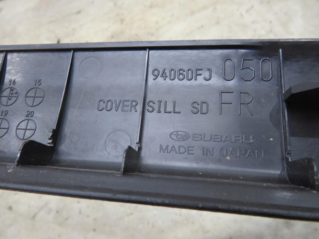 фото №4, Захист поріг лівий перед subaru xv