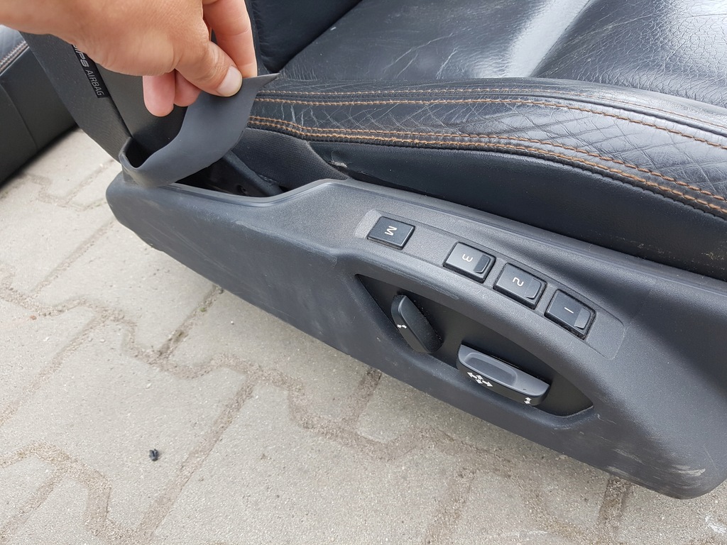 фото №8, Volvo xc60 i 08-13r сиденья кожаный заднее сиденье