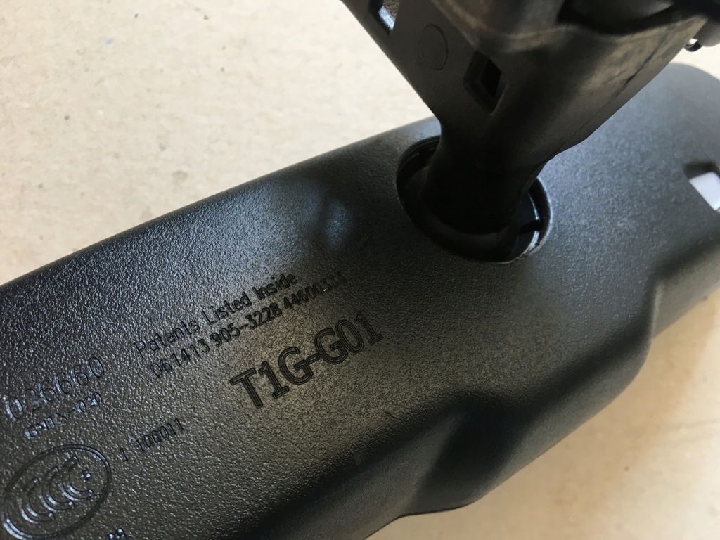 фото №11, Honda cr-v iv 12- зеркало заднего вида внутреннее камера t1g-g01