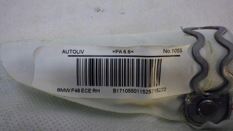 фото №8, Шторка безпеки подушка безпеки права bmw x1 f48 7352602