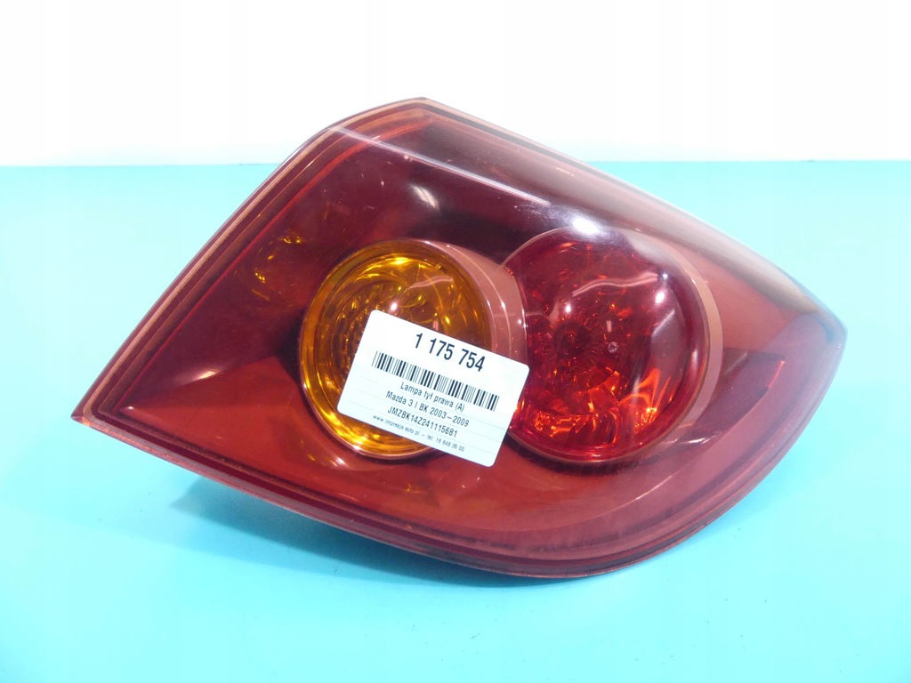 фото №1, Лампа задняя правая mazda 3 bk i 03r хэтчбек