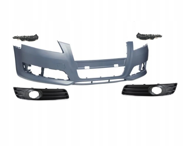 фото №1, Audi a3 lift 8p 2008-2012 бампер передній перед
