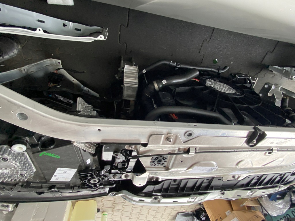 фото №6, Капот бампер підсилювач радіатор лампи bmw x3 f97 x4 f98 a300 alpinweiss