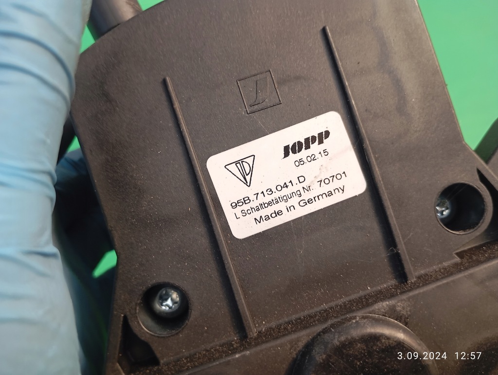 фото №11, Выборщик домкрат механизм переключения передач porsche macan 3.6 95b713041d