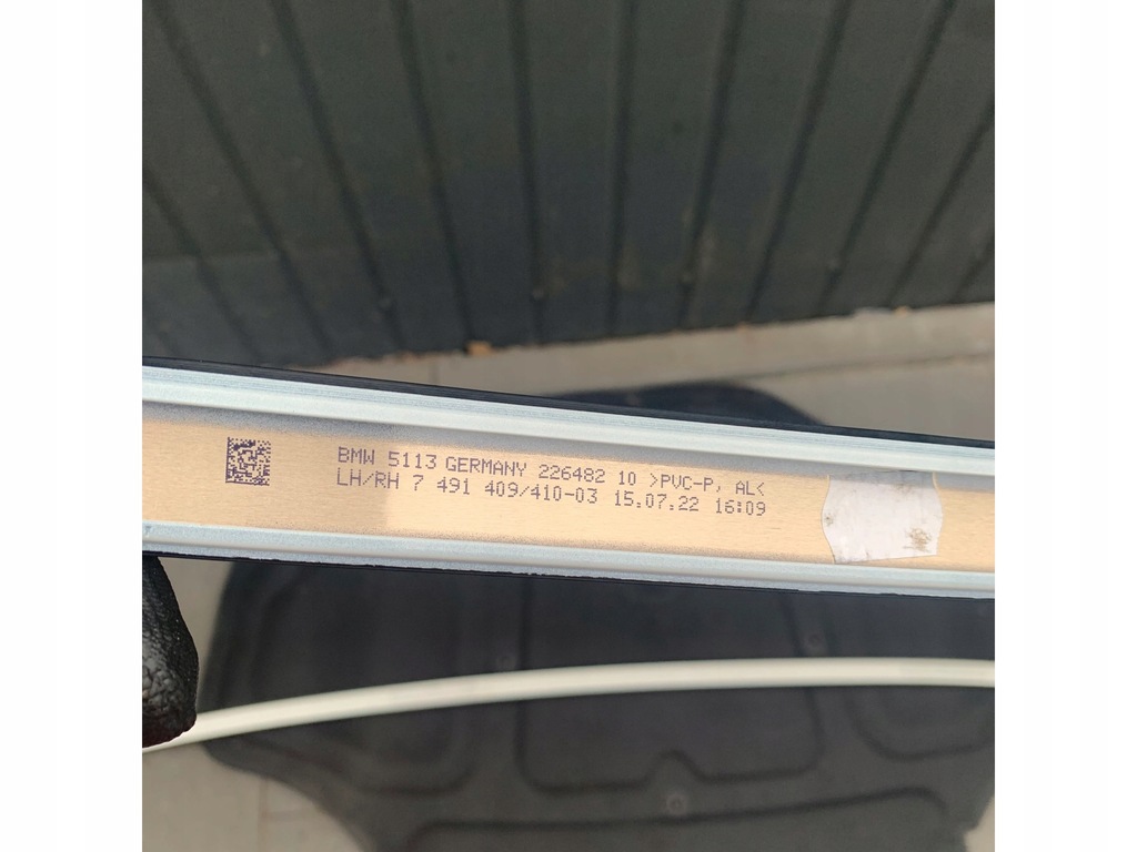 фото №8, Накладки кровельные левая правая сторона bmw 4 i4 g26 a300 комплект