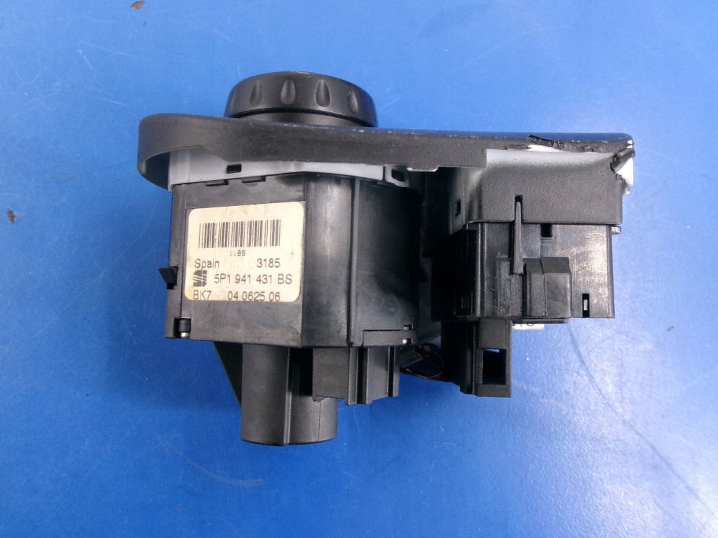 фото №6, Seat toledo iii вимикач світла потенціометр 5p1941431bs