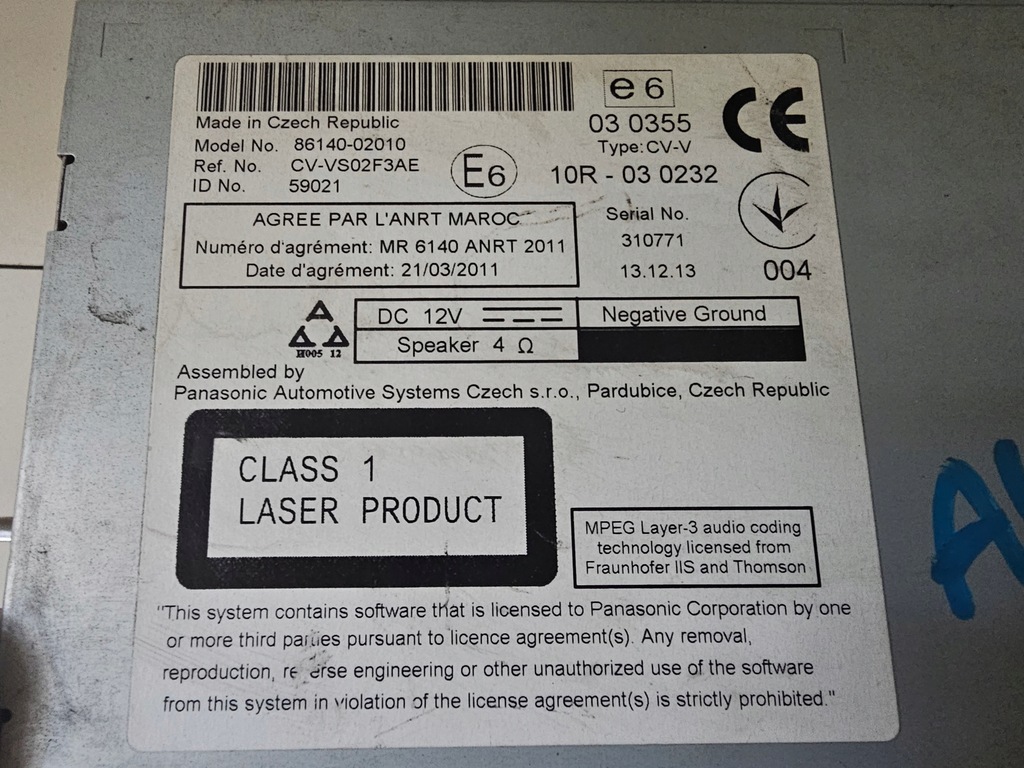 фото №6, Радио cd навигация toyota auris 8614002010