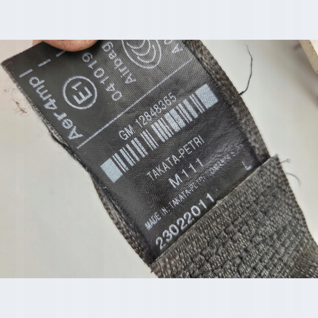 фото №2, Натягувач поперечина pas лівий перед opel insignia