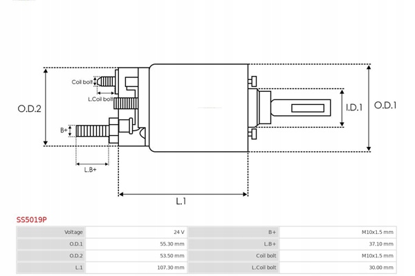 фото №4, Автоматическая коробка передач стартер выключатель ss5019p as-pl