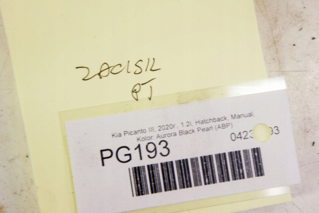 фото №6, Pg193 kia picanto iii 1.2i суппорт правый задняя