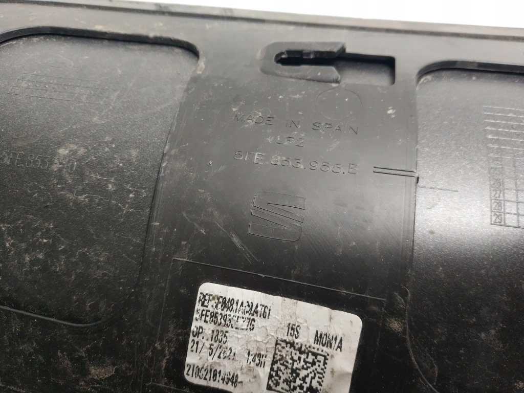 фото №6, Seat leon iv 4 5f 5fe накладка молдинг крышки задняя 5fe853955e