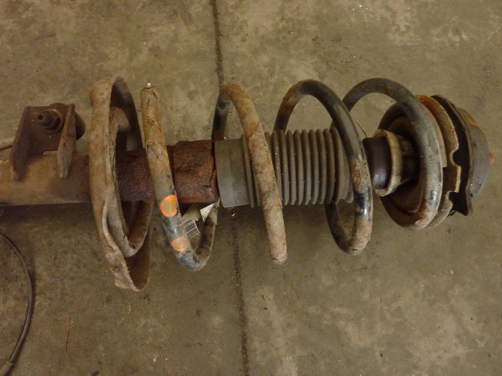 фото №3, Амортизационная стойка поворотный кулак fiat 500 1.3 правый передний