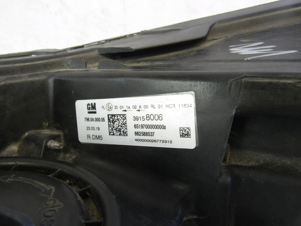 фото №16, Opel astra k v лампа правая перед