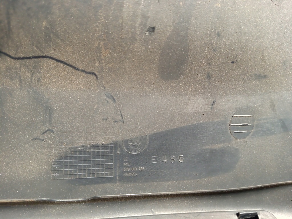 фото №12, Накладка na порог багажника skoda fabia 6y0863485