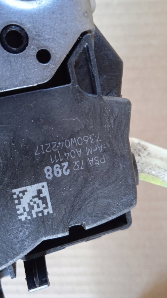 фото №7, Peugeot 3008 i ручка замок дверь задняя правый evgc