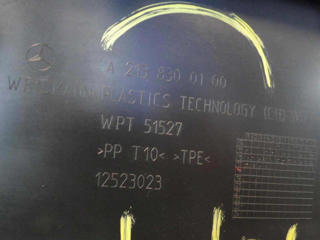 фото №6, Mercedes cls 257 c257 coupe жабо левая лоток w257