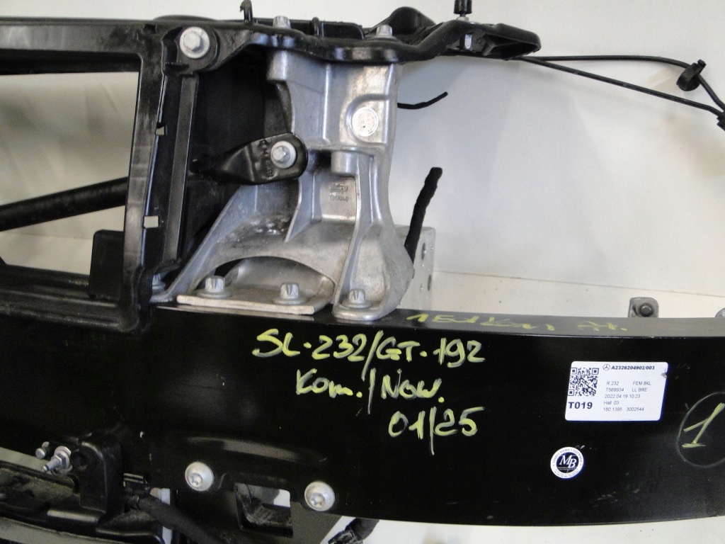 Mercedes підсилювач  передня бампера sl 232 r232 amg gt 192 c192 a2326204902 Зі Шроту