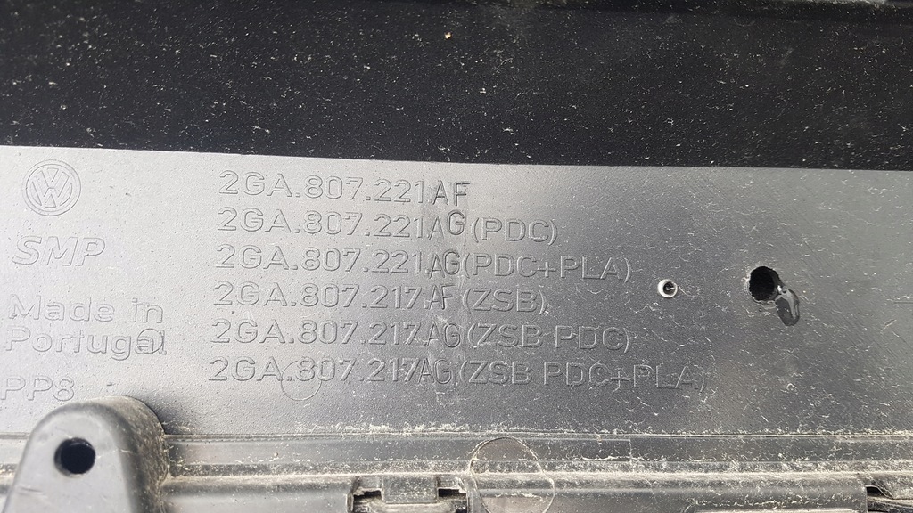 фото №2, Бампер перед vw t-roc pdc 2ga807221ag