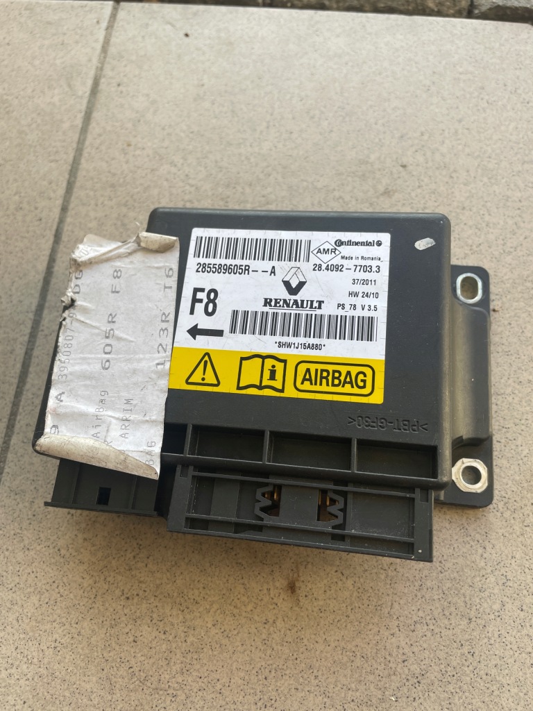 фото №1, Renault scenic iii модуль подушок 285589605r