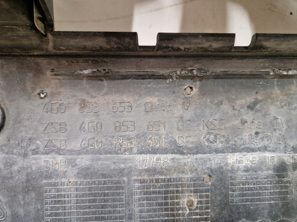 фото №11, Audi a6 c7 4g allroad lift 14-18 бампер перед передний sprysk pdc