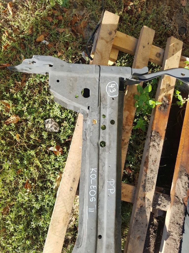 фото №3, Лонжерон правый перед renault koleos ii