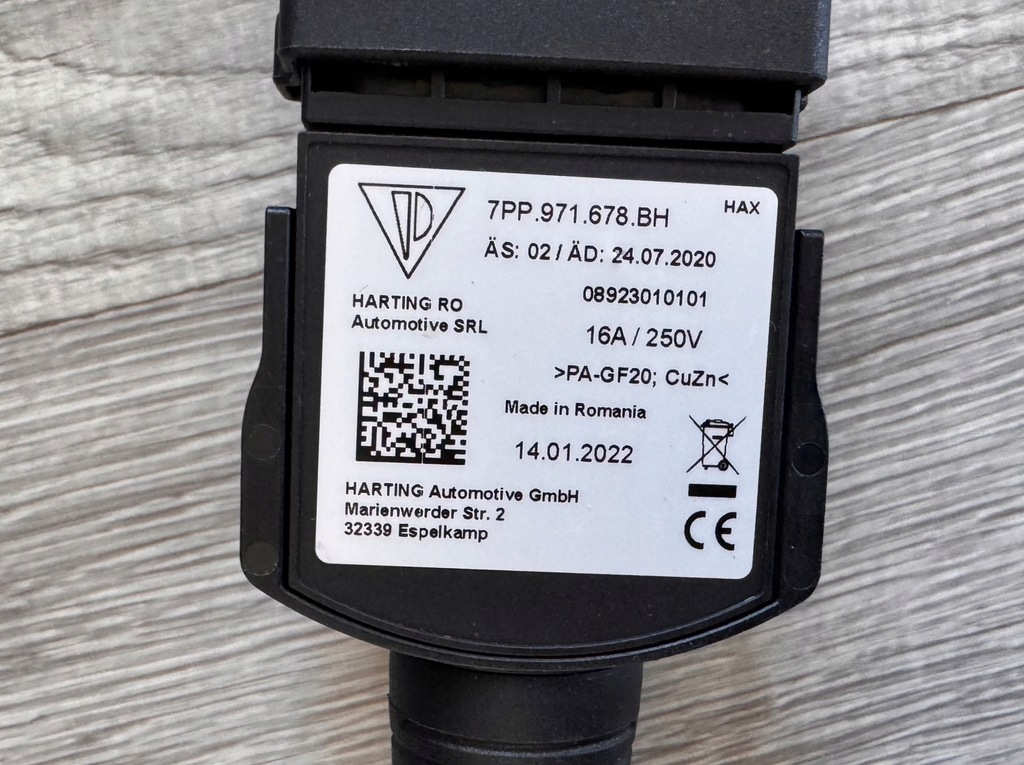 фото №10, Audi e-tron комплектна зарядний пристрій мережева + трифазна мережа 11kw оригінал