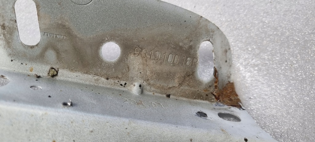 фото №16, Renault master iii lift крыло левый перед передний белый 631010018r