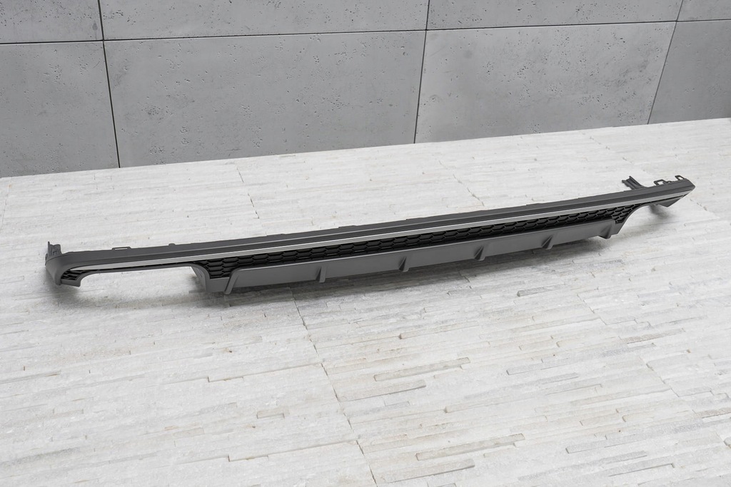 фото №12, Диффузор бампера заднего audi a6 c7 4g 2015-18 po faceliftingu стиль s-line