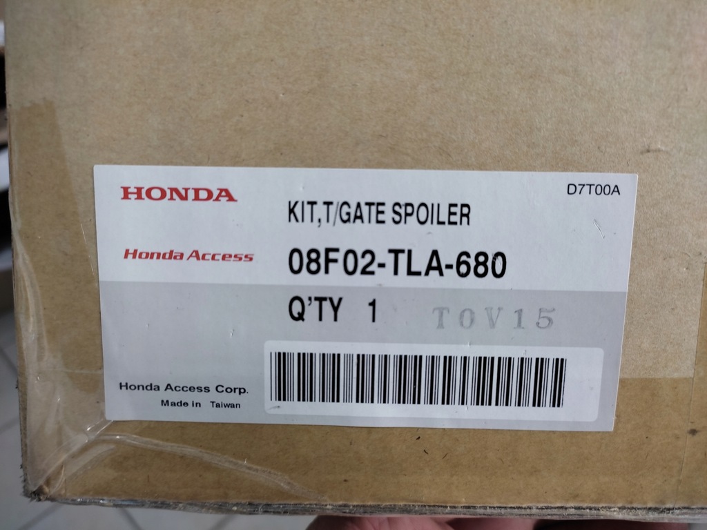 фото №7, Спойлер даховий кришки багажника honda cr-v v gen. 18-23